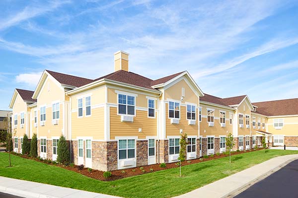 Exterior of a building